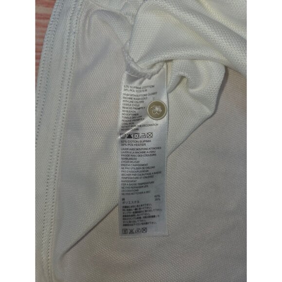 Tommy Bahama White Polo Shirt 2XL Mens 100% Pima Cotton - Picture 6 of 7